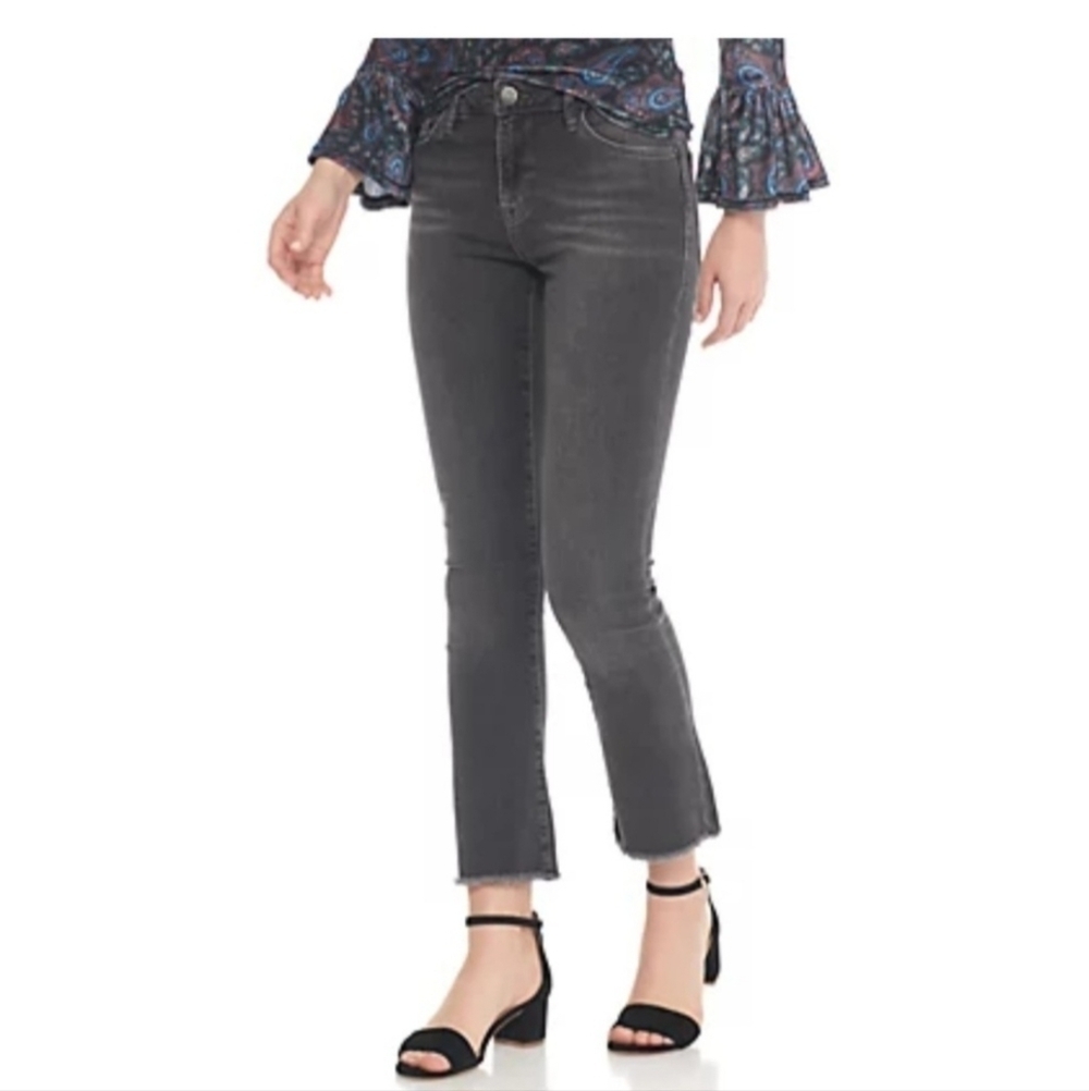 Free People Straight Crop Jeans